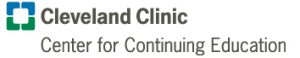 Cleveland Clinic CME Website